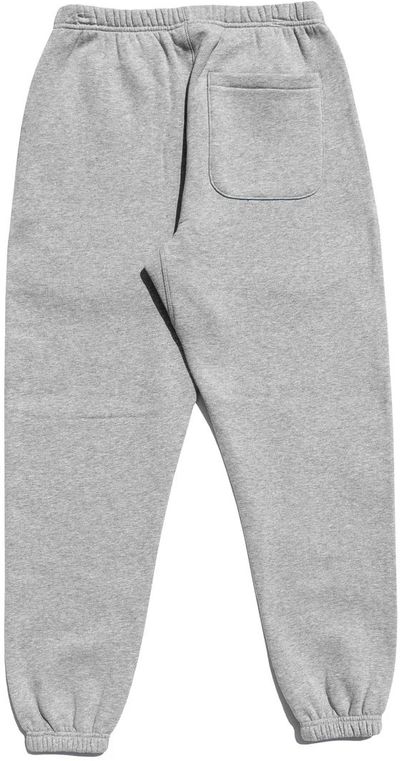 Am image of a Custom Made Blanks Varsity Sweatpants in Heather Grey!