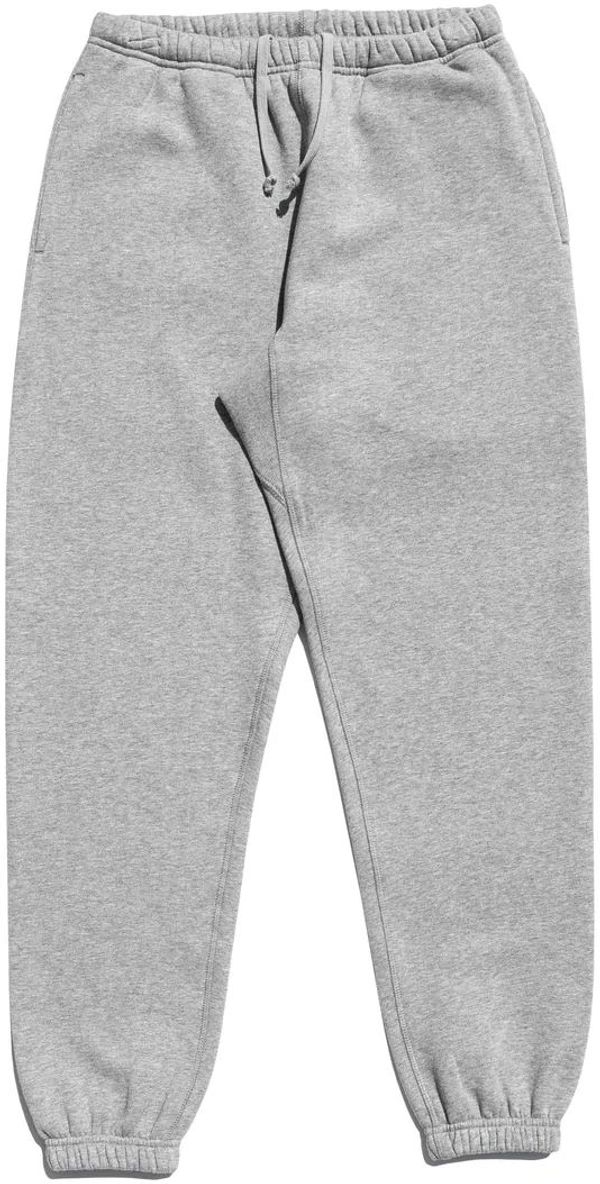 Am image of a Custom Made Blanks Varsity Sweatpants in Heather Grey!