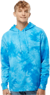 An image of a Custom Midweight Tie Dyed Hooded Sweatshirt!