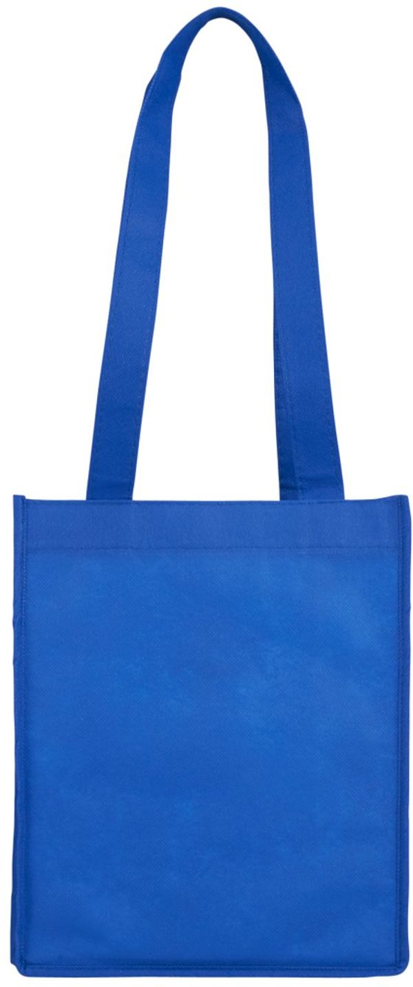 An image of a Custom Mini Elm Non Woven Tote in Blue!