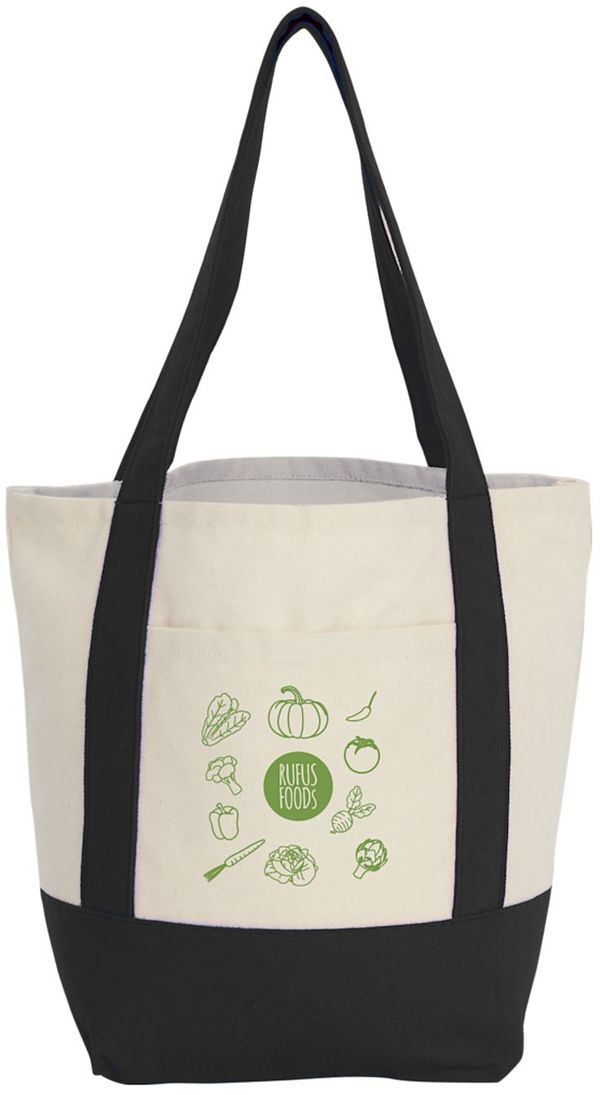 An image of a Custom Mini Recycled 8oz Cotton Canvas Tote!