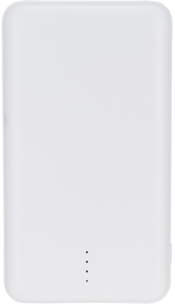 An image of a Custom Mophie Compact Power Bank in White!
