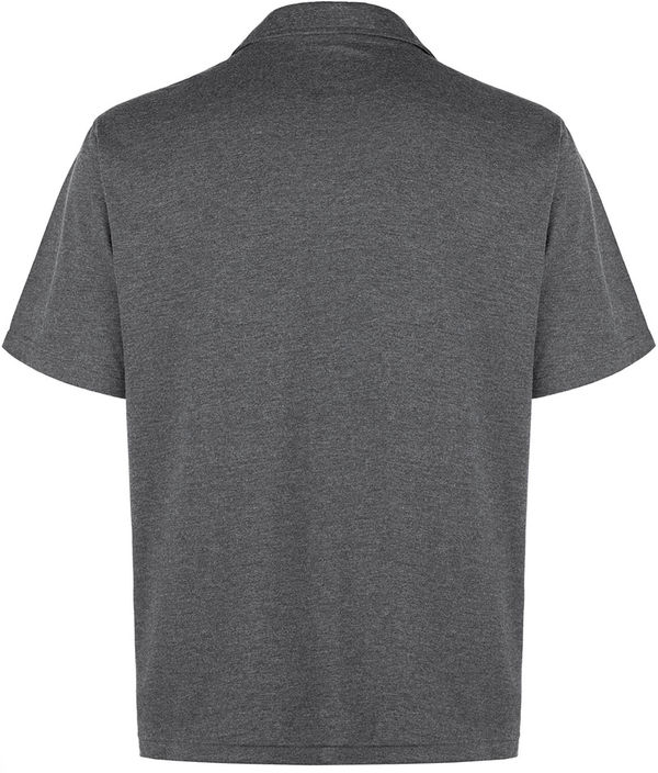 An image of a Custom Muskoka Trail Garment Co Fairway Mens Poly Cotton Polo Shirt in Melange Charcoal!