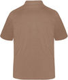 An image of a Custom Muskoka Trail Garment Co Fairway Mens Poly Cotton Polo Shirt in Melange Taupe!