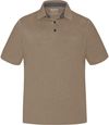 An image of a Custom Muskoka Trail Garment Co Fairway Mens Poly Cotton Polo Shirt in Melange Taupe!