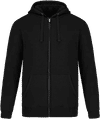 Am image of a Custom Muskoka Trail Garment Co Yolo Mens Full Zip Hoodie in Black!