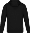 Am image of a Custom Muskoka Trail Garment Co Yolo Mens Full Zip Hoodie in Black!
