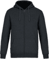 Am image of a Custom Muskoka Trail Garment Co Yolo Mens Full Zip Hoodie in Charcoal Heather!