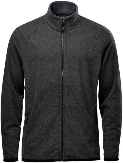 Am image of a Custom Stormtech Mens Novarra Full Zip Jacket in Carbon Stripe!