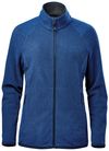 Am image of a Custom Stormtech Womens Novarra Full Zip Jacket in Classic Blue Stripe!
