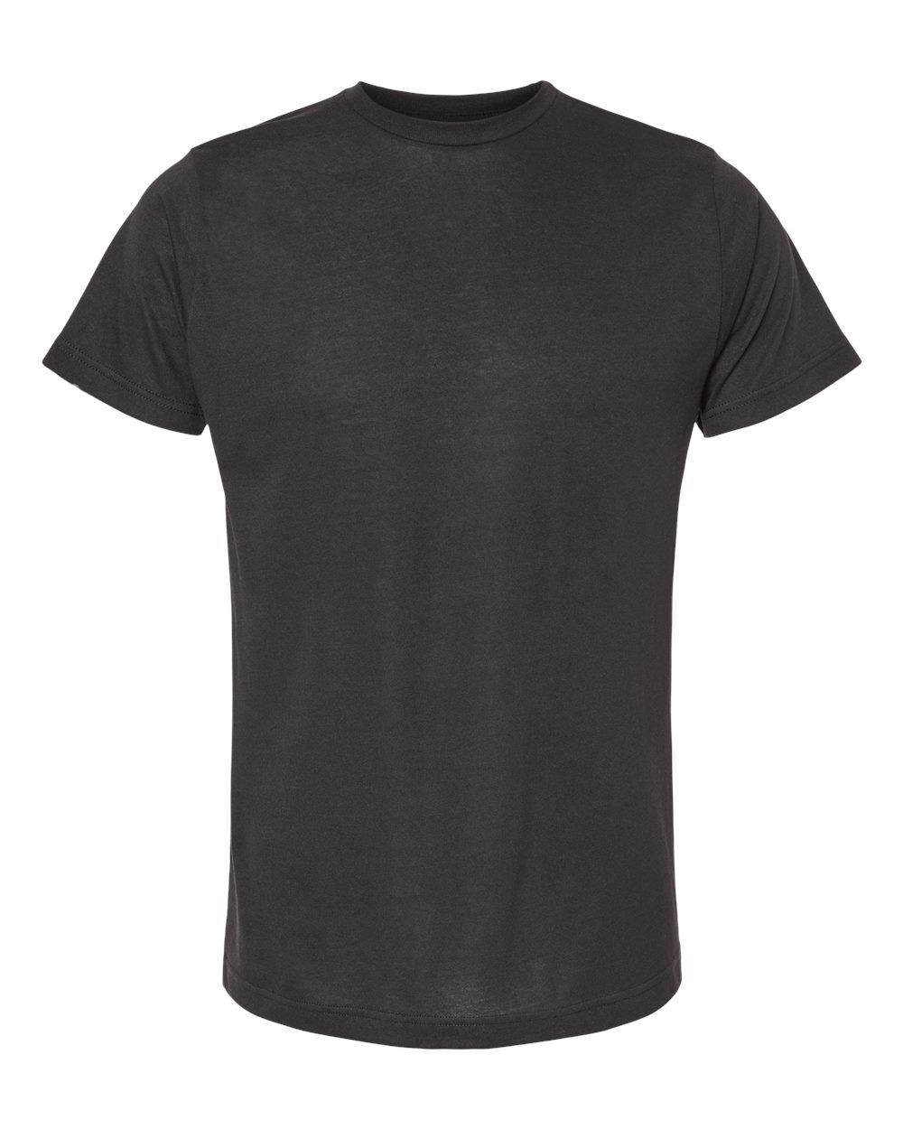 M and O Mens Deluxe Blend T Shirt in Black