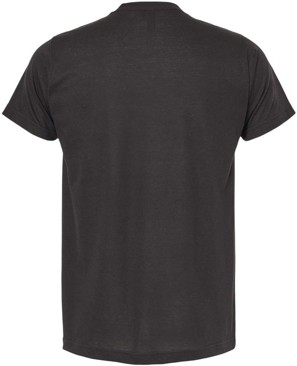 An image of a Custom M and O Mens Deluxe Blend T Shirt in Black!