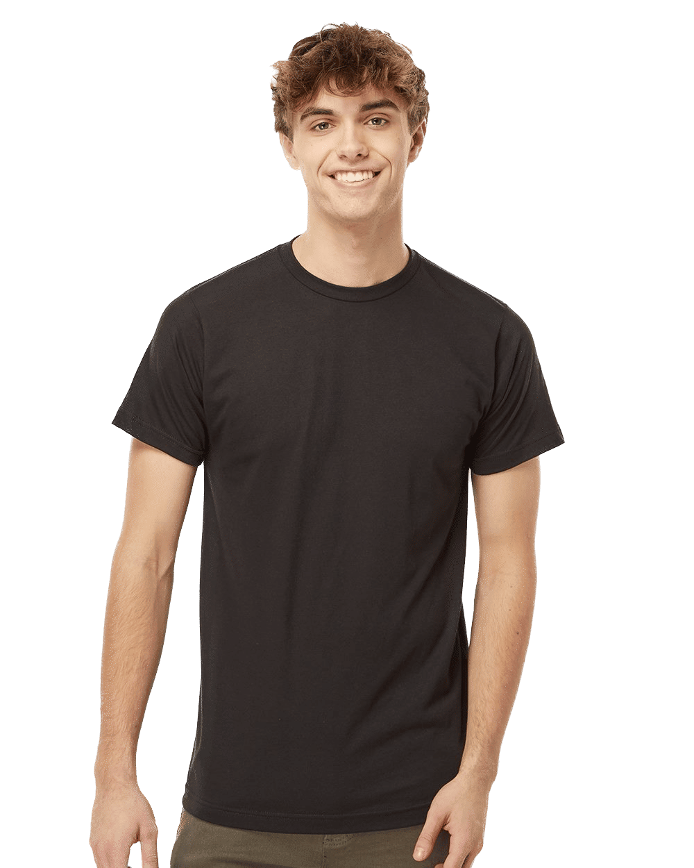 M and O Mens Deluxe Blend T Shirt
