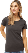 An image of a Custom M and O Womens Gold Soft Touch TShirt!