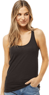 An image of a Custom M and O Womens Racerback Blend Tank!