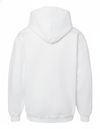 An image of a Custom M and O Youth Fleece Pullover Hoodie in White!