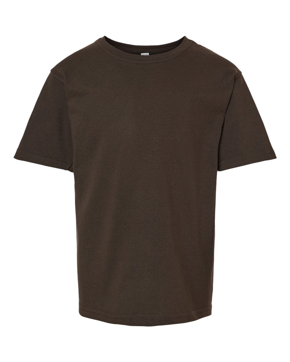M and O Youth Gold Soft Touch TShirt in Chocolate