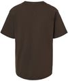 An image of a Custom M and O Youth Gold Soft Touch TShirt in Chocolate!