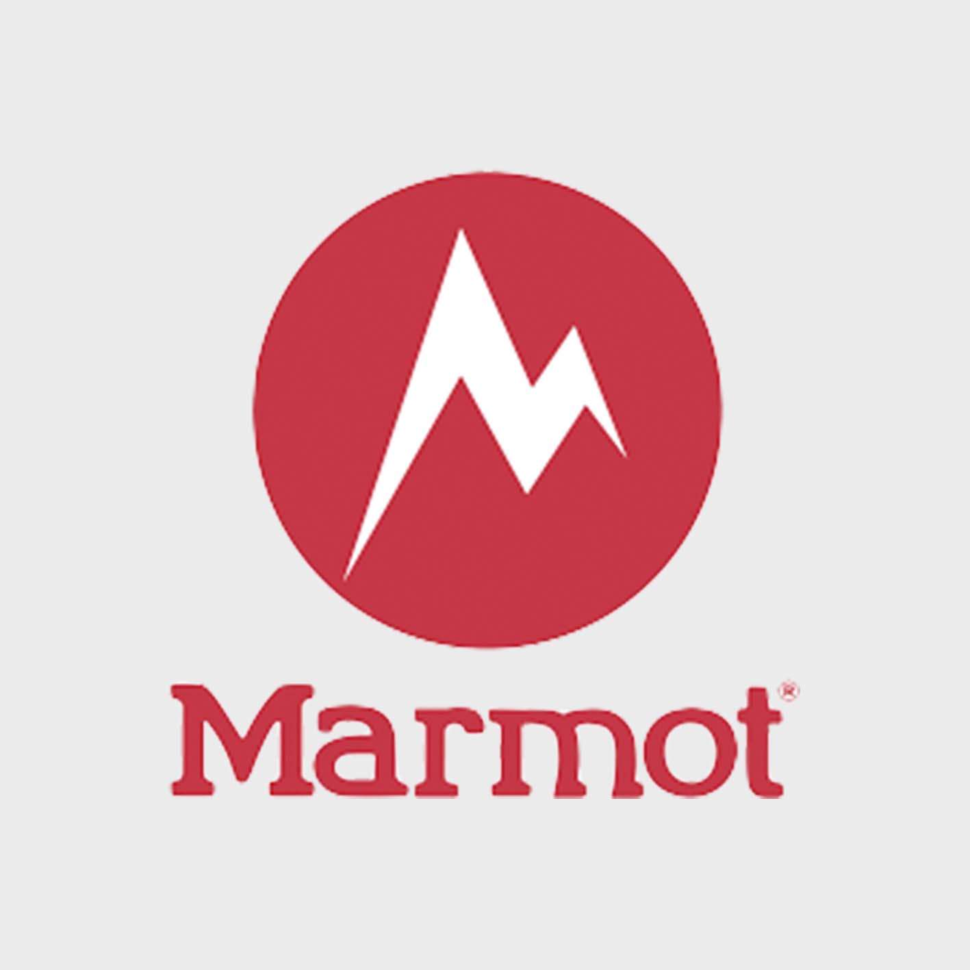 Image of the Marmot brand you can screen print and embroider on