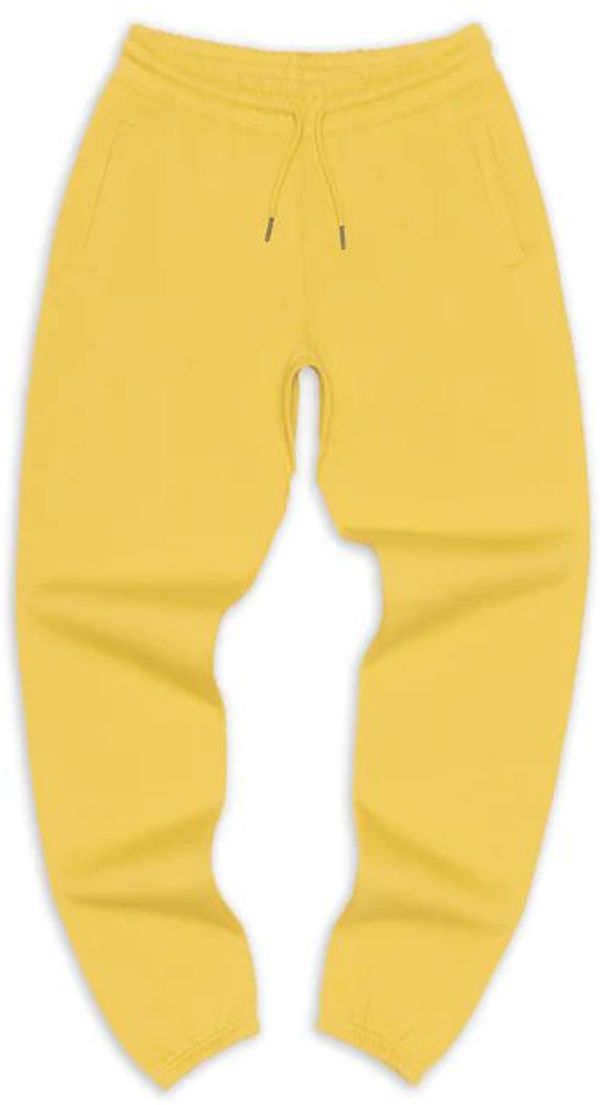 Am image of a Custom Original Favorites GOTS® Organic Cotton Sweatpants in Mustard!