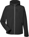 Am image of a Custom Nautica Mens Wavestorm Softshell Jacket in BLACK!