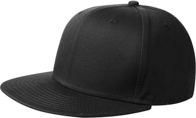 Am image of a Custom New Era Flat Bill Snapback Cap in Black!