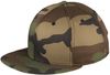 Am image of a Custom New Era Flat Bill Snapback Cap in Camo!