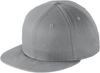 Am image of a Custom New Era Flat Bill Snapback Cap in Grey!