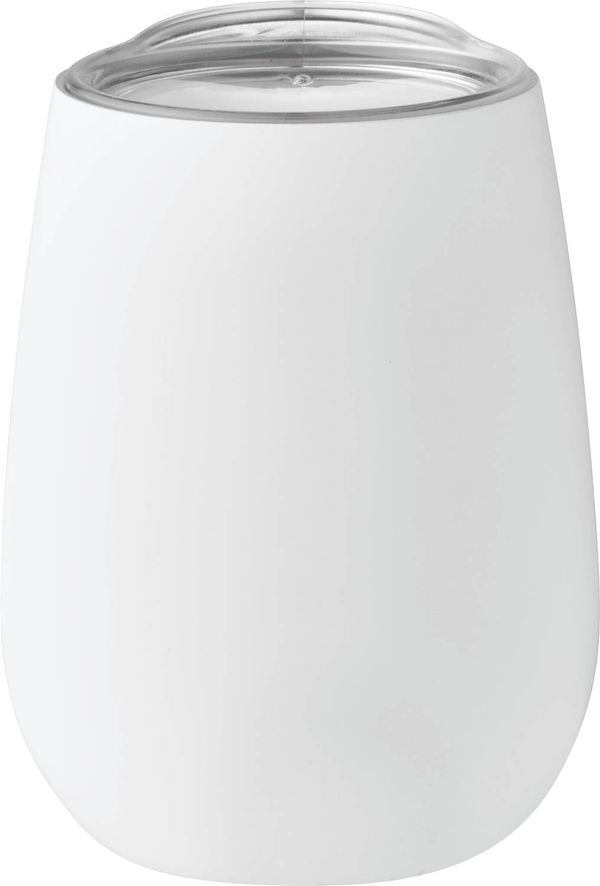 An image of a Custom Neo 10oz Vacuum Insulated Cup in White!