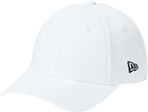 An image of a Custom New Era Adjustable Structured Cap in Flag White!