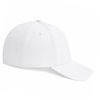 An image of a Custom New Era Adjustable Structured Cap in Flag White!