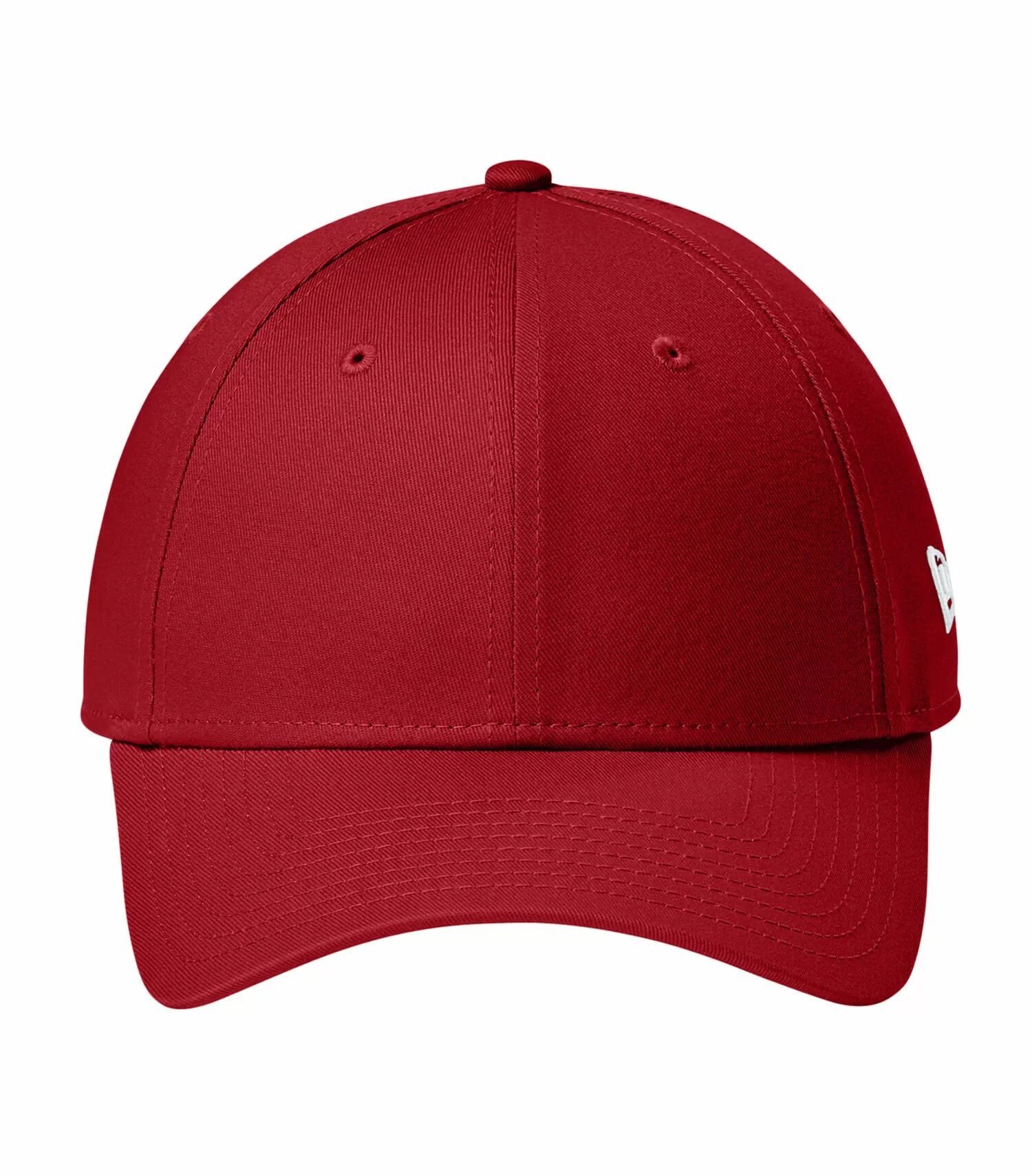New Era Adjustable Structured Cap in Scarlet