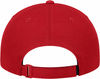 An image of a Custom New Era Adjustable Structured Cap in Scarlet!