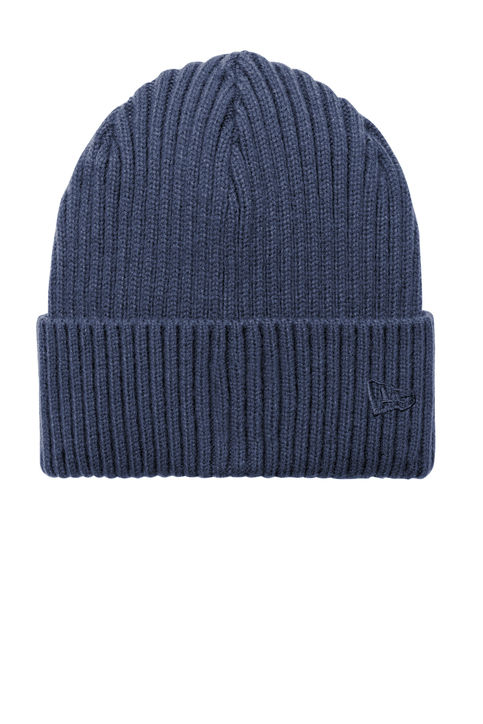 New Era Core Classic Cuff Beanie in Deep Navy