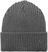 An image of a Custom New Era Core Classic Cuff Beanie in Graphite!