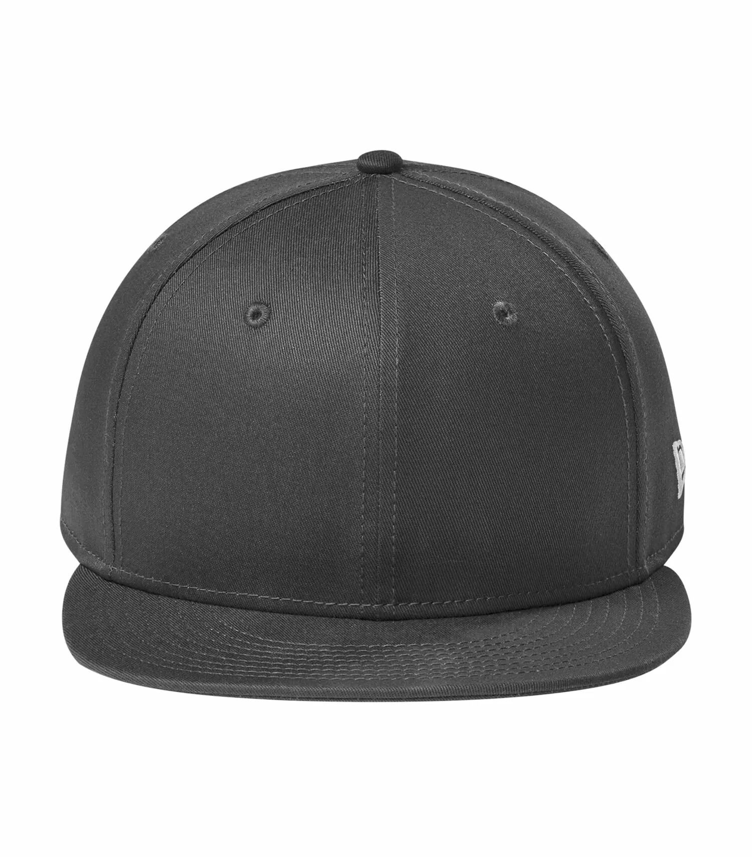New Era Flat Bill Snapback Cap in Flag Charcoal