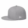 An image of a Custom New Era Flat Bill Snapback Cap in Flag Grey!