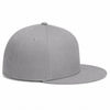 An image of a Custom New Era Flat Bill Snapback Cap in Flag Grey!
