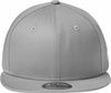 An image of a Custom New Era Flat Bill Snapback Cap in Flag Grey!