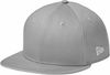 An image of a Custom New Era Flat Bill Snapback Cap in Grey!