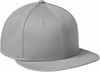 An image of a Custom New Era Flat Bill Snapback Cap in Grey!