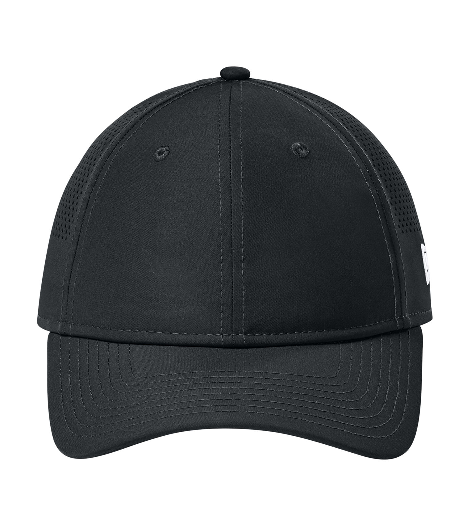New Era Perforated Performance Cap in Black