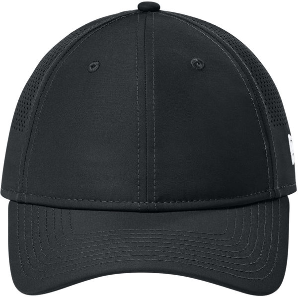 An image of a Custom New Era Perforated Performance Cap in Black!
