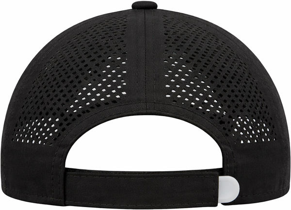 An image of a Custom New Era Perforated Performance Cap in Black!