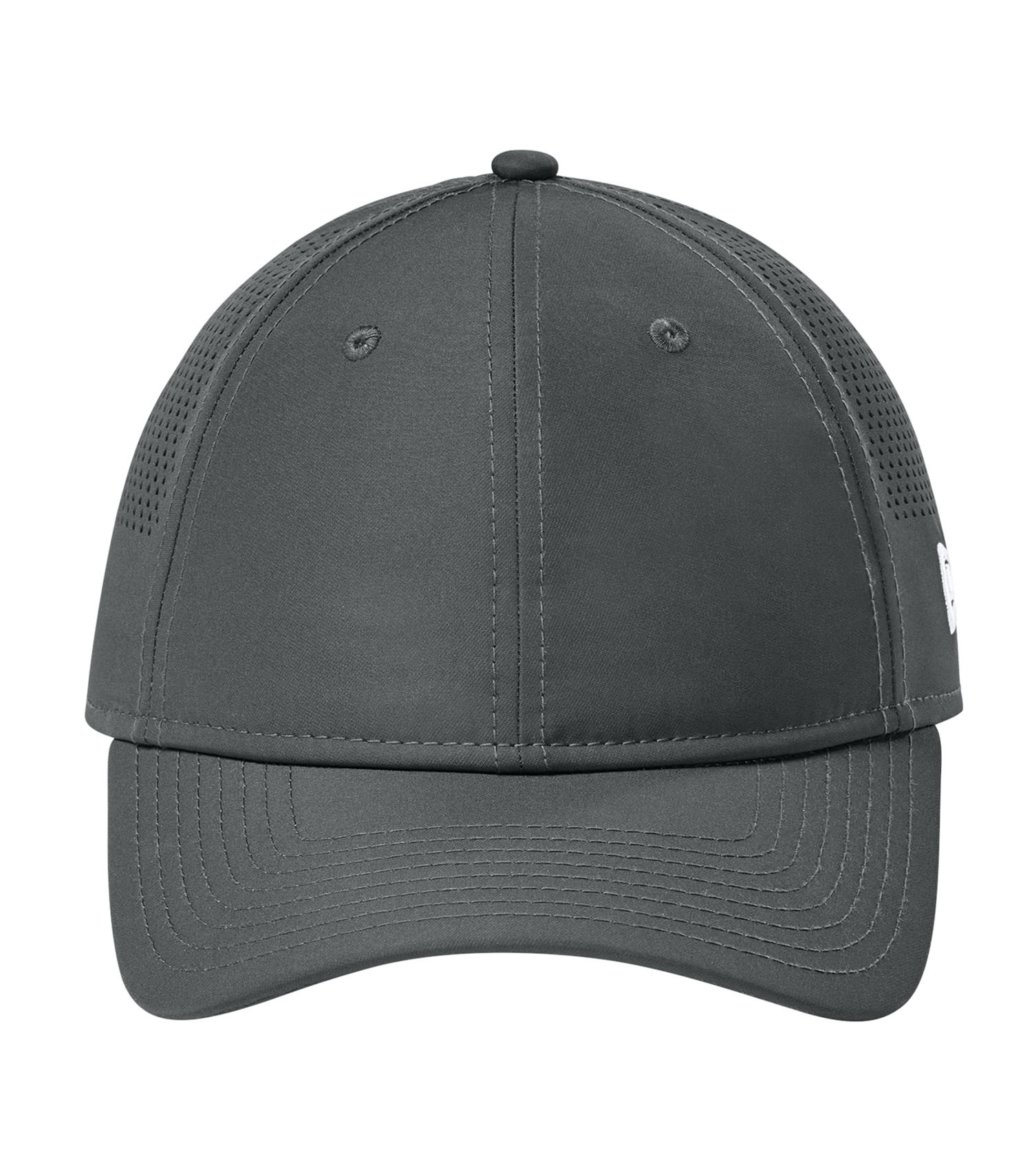 New Era Perforated Performance Cap in Graphite