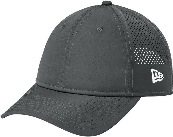 An image of a Custom New Era Perforated Performance Cap in Graphite!