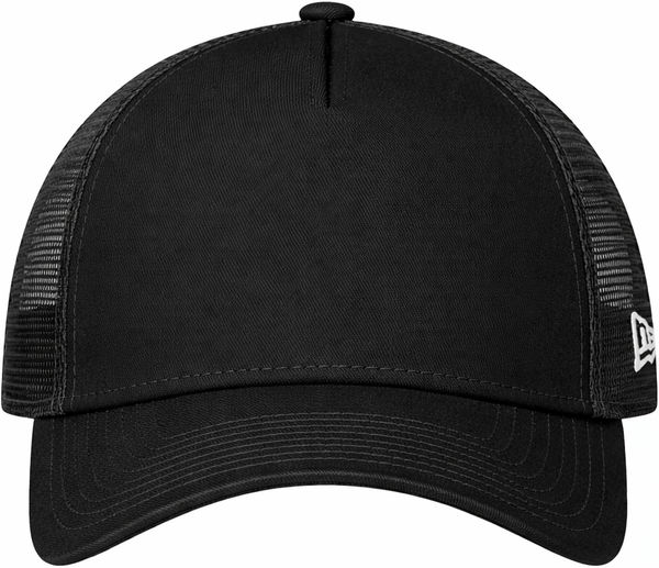 An image of a Custom NEW ERA SNAPBACK TRUCKER CAP in Black/Black!