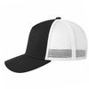 An image of a Custom NEW ERA SNAPBACK TRUCKER CAP in Black/White!