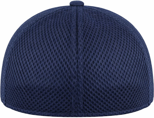 An image of a Custom New Era Tonal Camo Stretch Tech Mesh Cap in Navy Camo!