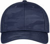 An image of a Custom New Era Tonal Camo Stretch Tech Mesh Cap in Navy Camo!
